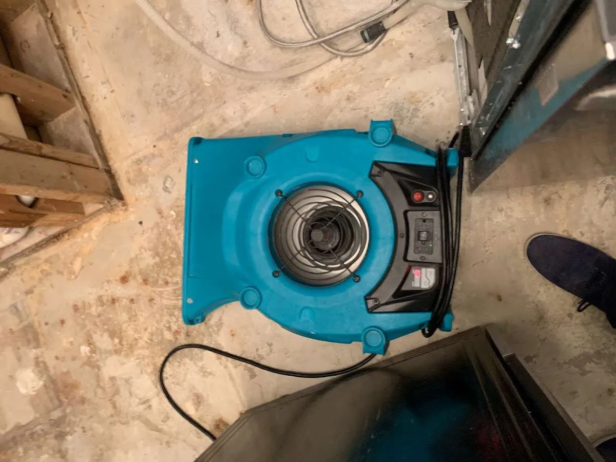Air mover drying equipment for Mold Remediation & Removal in Youngsville